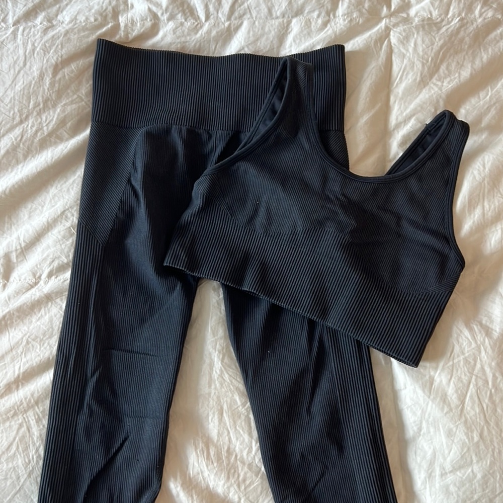 JoyLab ribbed workout set